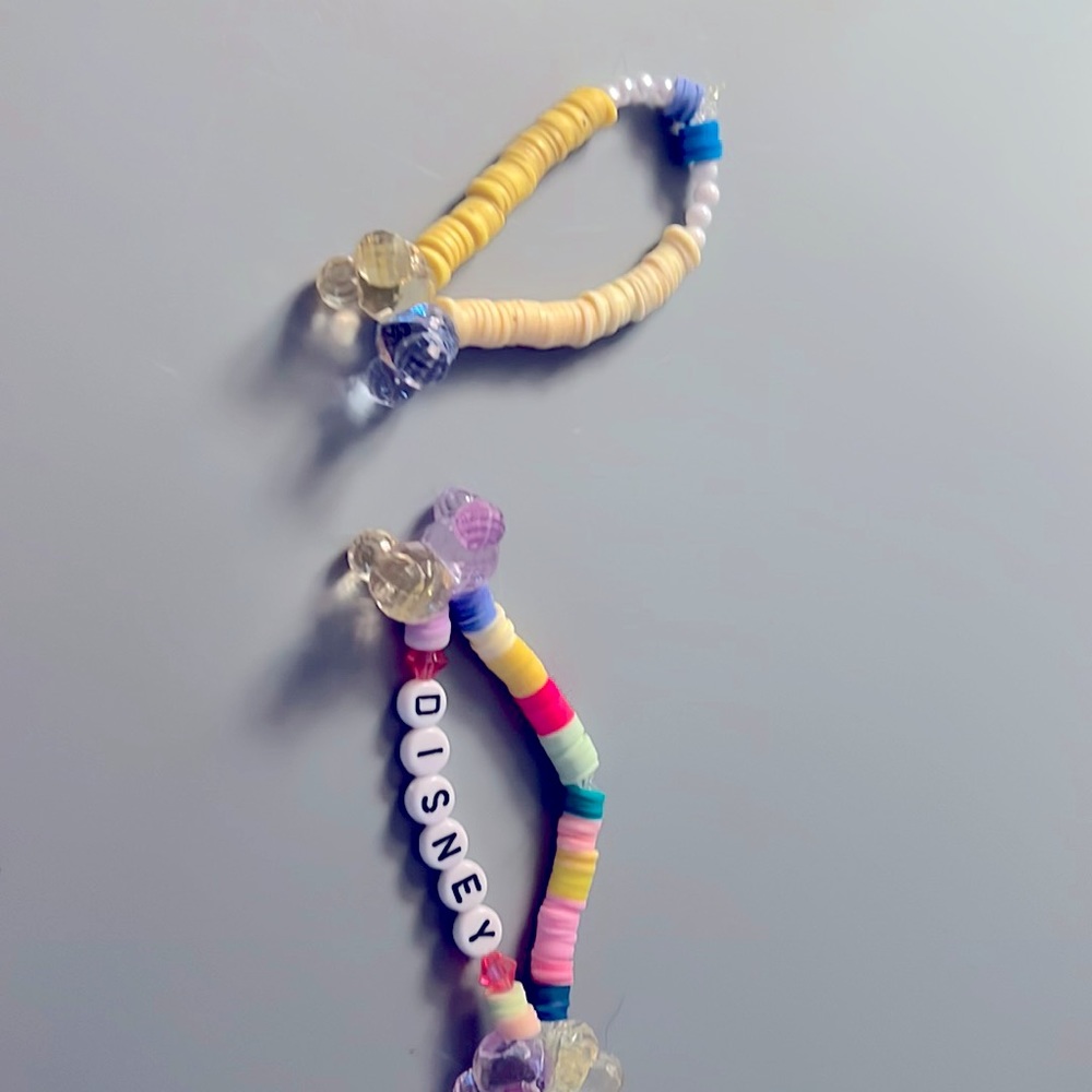 Two pack Disney bracelets